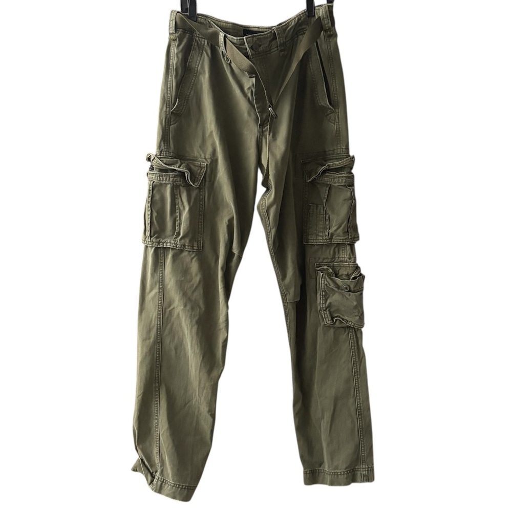 Abercrombie & Fitch Military Olive Utility Cargo Pants